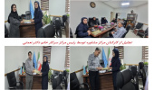 تجلیل از همکاران مرکز مشاوره و سبک زندگی دانشگاه توسط رئیس مرکز سرکار خانم دکتر نعمتی